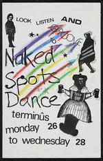 Look, listen, and groove to Naked Spots Dance. Terminus, Monday 26 to Wednesday 28