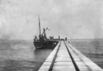 Ship `Lady Barkley' at Parapara wharf