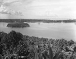 Looking from Mono Island, across Blanche Harbour, to Stirling Island