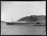 Steam ship Opawa at Port Chalmers