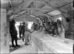 Men inside the 1st NZ Field Bakery