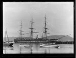 The sailing ship Lady Jocelyn at Port Chalmers.