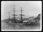 Sailing ship Mataura at Port Chalmers
