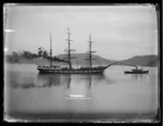 Wairoa being towed into Port Chalmers