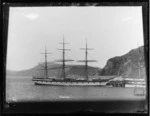 Ship Oamaru berthed at Port Chalmers