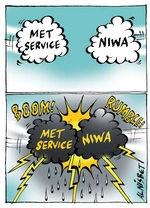 Met Service. NIWA. 9 November, 2007