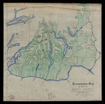 Reconnaissance map of part of Fiord County drawn by John Hay, surveyor, June 1883 [tracing of ms. map] by Public Works Department, Invercargil, 23 February 1934.