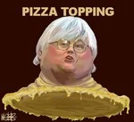 Marian Hobbs. "Pizza topping" [6?] July, 2003.