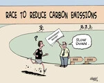 Race to reduce carbon emissions. 25 October, 2007
