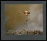 [Helicopter dropping napalm in Mokihinui State Forest]