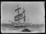 Wreck of the ship 'Marguerite Mirabaud' at Akatore Beach