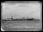 The steamship 'Rona' ashore at Auckland, 1922.