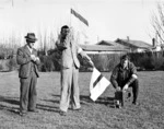 Members of the signal section of the Christchurch Home Guard