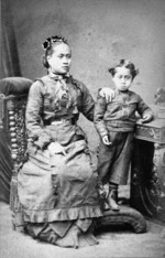 Clarke, W H fl 1878-1884 :Portrait of Raukura Tamahau