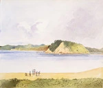 [Fox, William] 1812-1893 :[Russell from Paihia. ca 1850. Panorama, part 4]