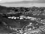 Aerial view of Miramar, Wellington