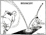 Tremain, Garrick, 1941- :Bouncer! Otago Daily Times. 13 July 2005.