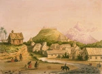 Gold, Charles Emilius 1809-1871 :Taranaki, N.Z. Mount Egmont 1860