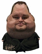 Webb, Murray, 1947- :[Kim Dotcom]. 25 January 2012