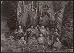 Creator unknown : Photograph of young sailors from the ship Amokura, ashore on Sunday Island, Kermadec Islands