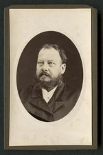 Caspers, Rudolph, 1846-1891: Portrait of Gerhard Krefft