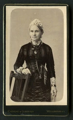 Cazneau & Connolly fl 1882 :Portrait of unidentified woman