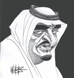 King Fahd of Saudi Arabia. 3 August 2005