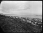 Part 1 of a 3 part panorama looking over Wellington City