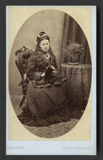 Coxhead Brothers fl 1875-1879 :Portrait of unidentified woman