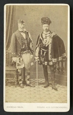 Coxhead Brothers fl 1875-1879 :Portrait of Mr Turnbull and an unidentified man