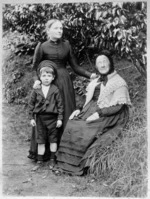 Eliza Ann Denton, George Leslie Adkin, and Mrs Waters