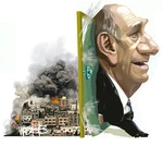 Ehud Olmert. 6 January 2009.