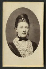 Davis, William Henry, 1837-1875: Portrait of unidentified woman