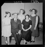 Keith and Norma Holyoake with three daughters