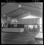 Interior of the new pavilion at the Victoria Bowling Club, Wellington