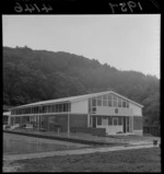 Exterior of the new pavilion, Victoria Bowling Club, Wellington