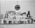 New Zealand ceramics exhibit, Wellington - Photograph taken by Walker and Wilson