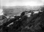 Kaingaroa Plain and mud covered ridges from the 1886 Tarawera eruption
