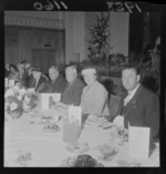 Walter Nash and Mrs Nash with hosts Mr and Mrs Dowse (Mayor and Mayoress) at a civic reception luncheon in Lower Hutt