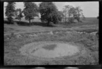 A fresh water spring in a field, Avebury, Wiltshire, England