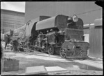 G class steam locomotive, NZR 98, 4-6-2 type.