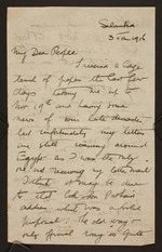Preservation Master: War letters