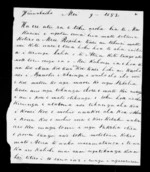 Letter from Hone Ropiha to McLean and George Grey - 2 pages written 9 May 1852 by Hone Ropiha in Waiwakaiho to Sir Donald McLean, related to Whanganui, from Inward letters in Maori