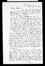 Letter from Morena Hawea to Locke - 3 pages, related to Morena Hawea, Samuel Locke, Pourerere and Ngati Kahungunu, from Inward letters in Maori