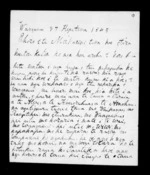 Letter from Hoani Wiremu Hipango to McLean - 3 pages written 27 Sep 1845 by Te Mawae1840s, Hoani Wiremu Hipango and Hori Kingi Te Anaua in Wanganui to Sir Donald McLean, related to Whanganui, from Inward letters in Maori