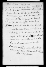 Letter from Rongo to McLean - 2 pages written 14 Sep 1848 by Tu Patea Te Rongo to Sir Donald McLean, related to Taranaki Region, Taranaki (Taranaki Iwi), from Inward letters in Maori