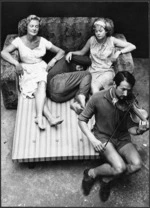 Photograph of a scene from The bed settee