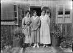 The women staffing the Lowry Hut canteen in Etaples, World War I