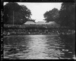 View of the lawn at Walton-on-Thames Hospital, World War I