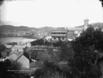 Wellington, looking South East from the Terrace over Plimmer's Steps towards Te Aro